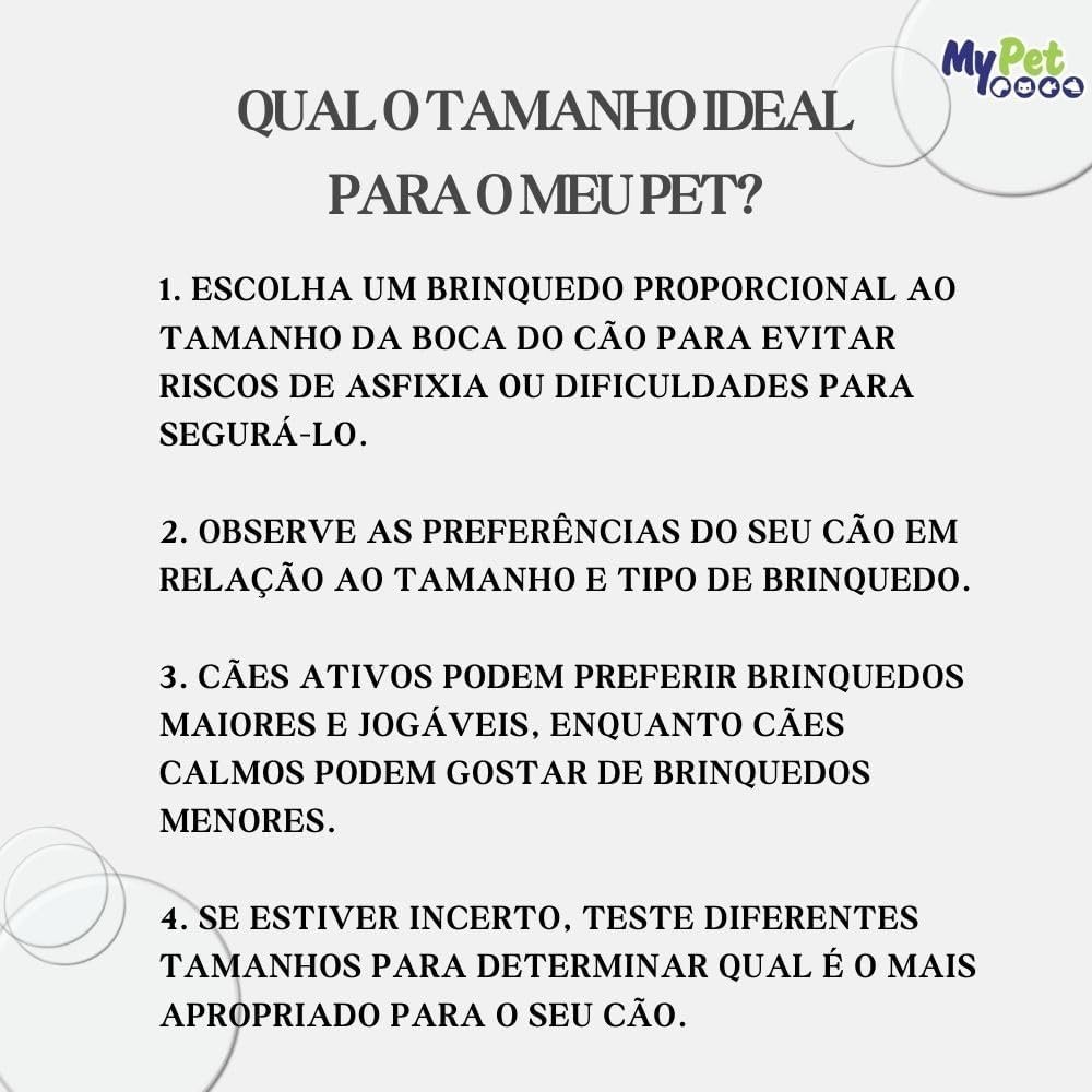 Brinquedo Mordedor de Borracha em formato de osso vermelho com cordas nas pontas para cães.